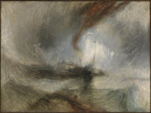 Turner: Snow Storm (argazkia: Tate Gallery)