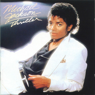 Jackson, 'Thriller' diskoaren azalean