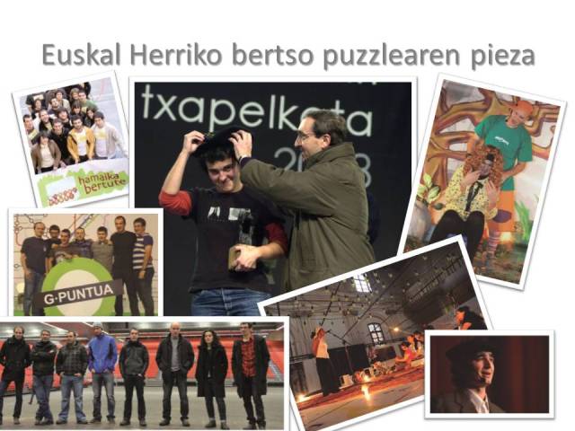 Euskal Herriko bertso puzzlearen pieza