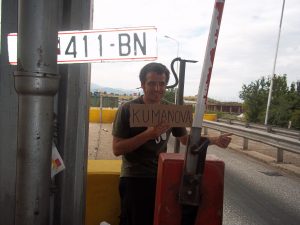 Kumanovoko peajean autostopean