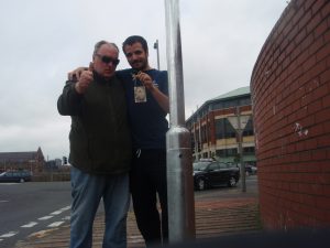 Seymus eta Aitor Agirrezabalaga