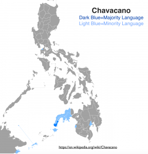 Chavacano-Language-Map