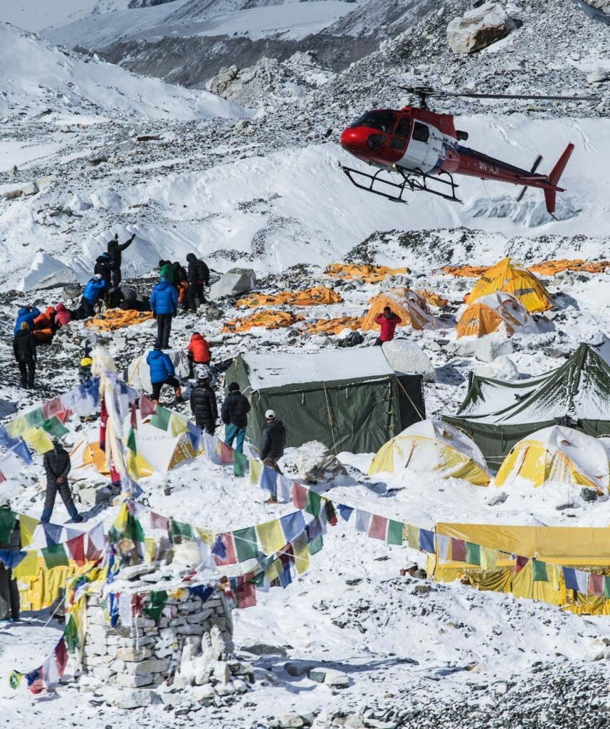 Pasa den asteko elur-jauzien eragina Everesten (Argazkia: 6 Summits Challenge)