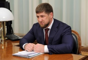  Ramzan Kadyrov da egungo Txetxeniako presidentea.