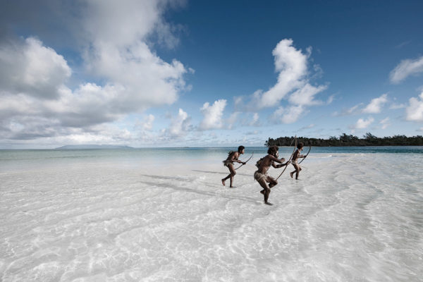 Vanuatu herriko arrantzaleak, Papua Ginea Berrian (Arg: J. Nelson)