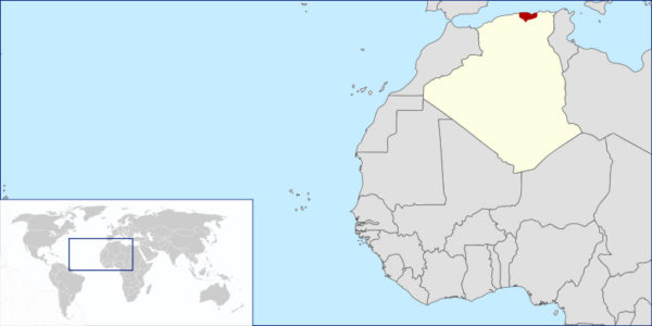 Kabylia, Algeria iparraldean. (Irudia: Wikipedia)