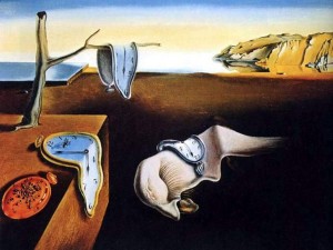 Salvador Dalí-ren Relojes Blandos o La Perseverancia de la Memoria 