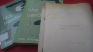 Azurmendiren liburua, eta hortik kanpo geratu zen "Manifestu atzeratua" (@EakoPoesia)